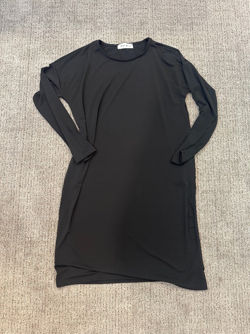Women’s black size large Brigitte Brianna long sleeve dress